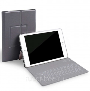 Ультратонкий Bluetooth чехол прямоугольный для iPad 9.7 с английской клавиатурой