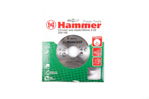 Диск пильный Hammer Flex 205-106 CSB WD 165мм*20*30/20мм  по дереву