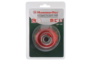 Кордщетка Hammer Flex 207-101 65мм M14  чашеобразная гофрированная мягкая для УШМ